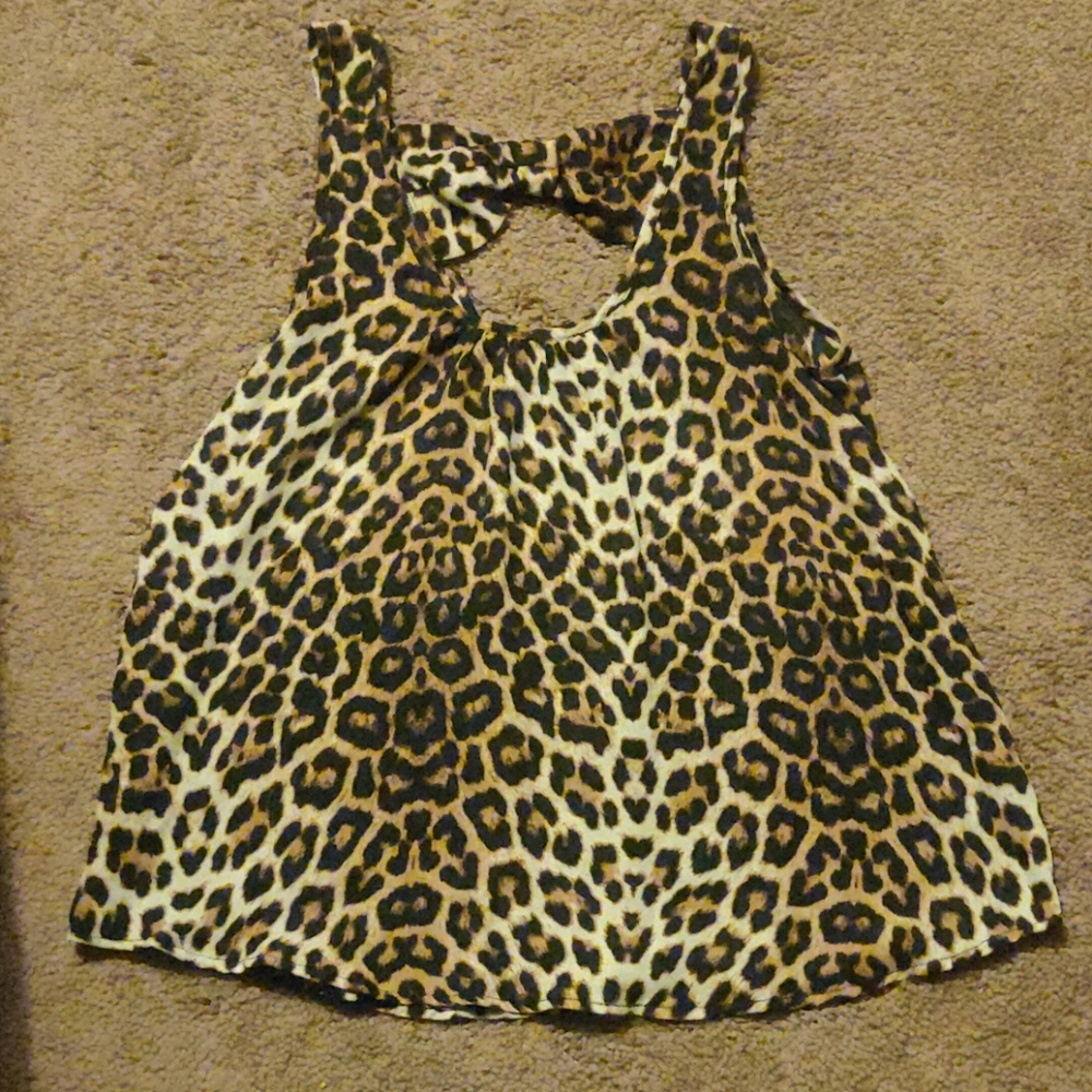 Leopard blouse